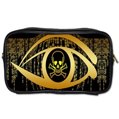 Virus Computer Encryption Trojan Toiletries Bags by Nexatart