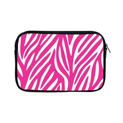 Zebra Skin Pink Apple Ipad Mini Zipper Cases by Alisyart
