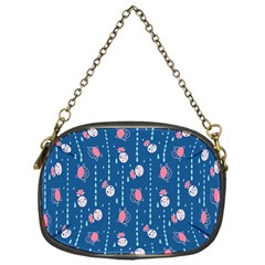 Pig Pork Blue Water Rain Pink King Princes Quin Chain Purses (one Side)  by Alisyart