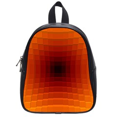 Orange Background Wallpaper Texture Lines School Bags (small)  by Amaryn4rt