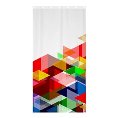 Graphics Cover Gradient Elements Shower Curtain 36  X 72  (stall)  by Amaryn4rt