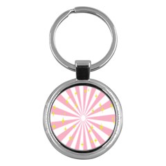 Star Pink Hole Hurak Key Chains (round)  by Alisyart