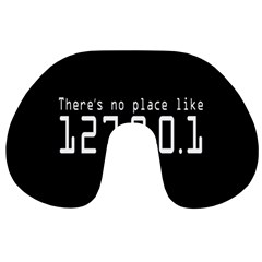 There s No Place Like Number Sign Travel Neck Pillows by Alisyart