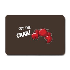Cutthe Crab Red Brown Animals Beach Sea Small Doormat  by Alisyart