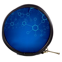 Molecules Classic Medicine Medical Terms Comprehensive Study Medical Blue Mini Makeup Bags by Alisyart