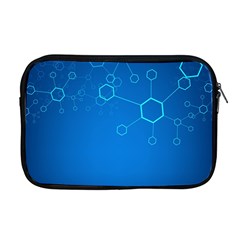 Molecules Classic Medicine Medical Terms Comprehensive Study Medical Blue Apple Macbook Pro 17  Zipper Case