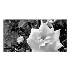 White Rose Satin Shawl by CreatedByMeVictoriaB