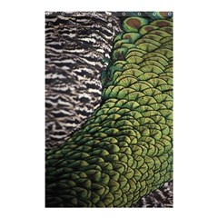 Bird Feathers Green Brown Shower Curtain 48  X 72  (small)  by Alisyart