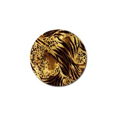 Stripes Tiger Pattern Safari Animal Print Golf Ball Marker (4 Pack) by Amaryn4rt