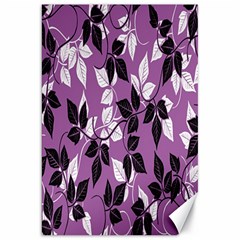 Floral Pattern Background Canvas 20  X 30   by Amaryn4rt