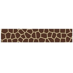 Leather Giraffe Skin Animals Brown Flano Scarf (large) by Alisyart