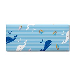Whaling Ship Blue Sea Beach Animals Cosmetic Storage Cases