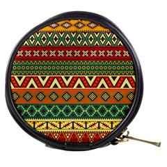 Mexican Folk Art Patterns Mini Makeup Bags by Amaryn4rt