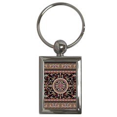 Vectorized Traditional Rug Style Of Traditional Patterns Key Chains (rectangle)  by Amaryn4rt
