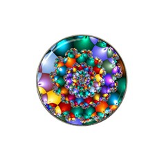 Rainbow Spiral Beads Hat Clip Ball Marker (10 Pack) by WolfepawFractals