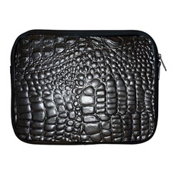 Black Alligator Leather Apple Ipad 2/3/4 Zipper Cases by Amaryn4rt