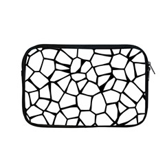 Seamless Cobblestone Texture Specular Opengameart Black White Apple Macbook Pro 13  Zipper Case by Alisyart