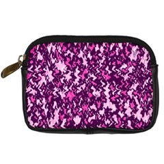 Chic Camouflage Colorful Background Digital Camera Cases by Simbadda