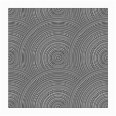 Circular Brushed Metal Bump Grey Medium Glasses Cloth (2-side) by Alisyart