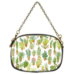 Flowers Pattern Chain Purses (one Side)  by Simbadda