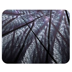 Fractal Art Picture Definition  Fractured Fractal Texture Double Sided Flano Blanket (medium)  by Simbadda