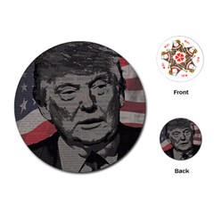 Trump Playing Cards (round)  by Valentinaart