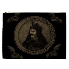 Count Vlad Dracula Cosmetic Bag (xxl)  by Valentinaart