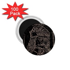 Count Vlad Dracula 1 75  Magnets (100 Pack)  by Valentinaart