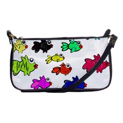 Fishes Marine Life Swimming Water Shoulder Clutch Bags