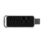 Pattern Dark Texture Background Portable USB Flash (Two Sides)
