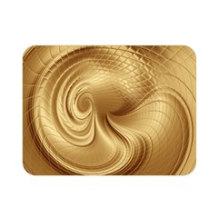 Gold Background Texture Pattern Double Sided Flano Blanket (mini)  by Simbadda