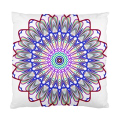 Prismatic Line Star Flower Rainbow Standard Cushion Case (one Side) by Alisyart