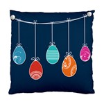 Easter Egg Balloon Pink Blue Red Orange Standard Cushion Case (Two Sides)