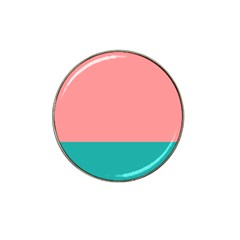 Flag Color Pink Blue Line Hat Clip Ball Marker (10 Pack) by Alisyart