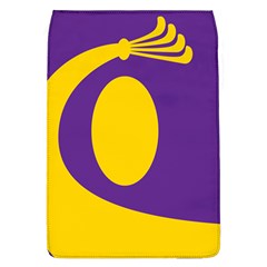 Flag Purple Yellow Circle Flap Covers (l)  by Alisyart