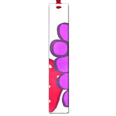 Fruit Grapes Strawberries Red Green Purple Large Book Marks by Alisyart