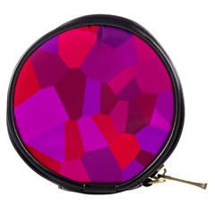 Voronoi Pink Purple Mini Makeup Bags by Alisyart
