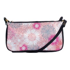 Flower Floral Sunflower Rose Pink Shoulder Clutch Bags