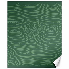 Illustration Green Grains Line Canvas 11  X 14  