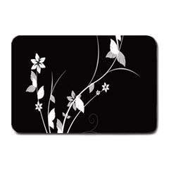 Plant Flora Flowers Composition Plate Mats by Simbadda