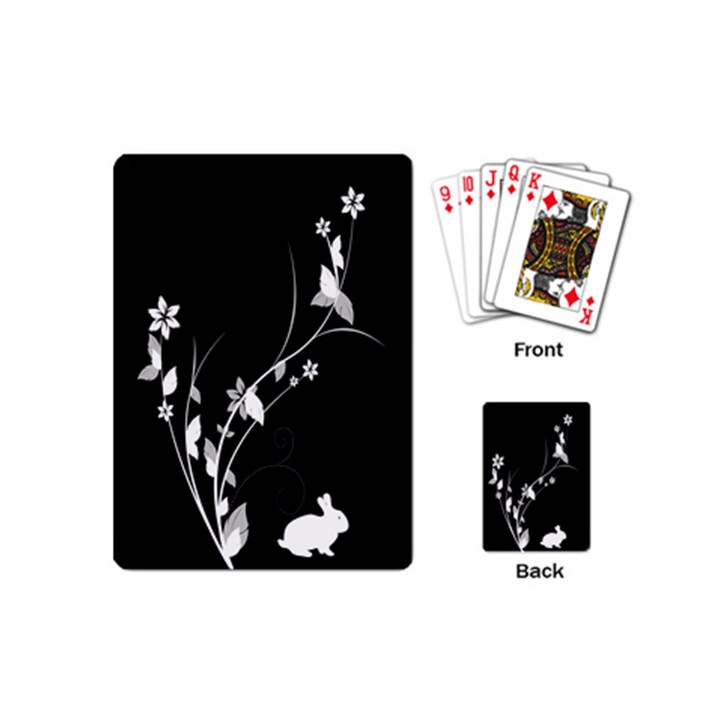 Plant Flora Flowers Composition Playing Cards (Mini) 