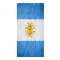 Argentina Texture Background Shower Curtain 36  X 72  (stall)  by Simbadda