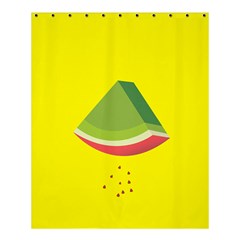 Fruit Melon Sweet Yellow Green White Red Shower Curtain 60  X 72  (medium)  by Alisyart