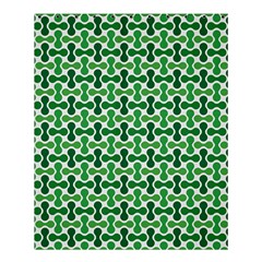 Green White Wave Shower Curtain 60  X 72  (medium)  by Alisyart