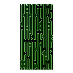 Pipes Green Light Circle Shower Curtain 36  X 72  (stall)  by Alisyart
