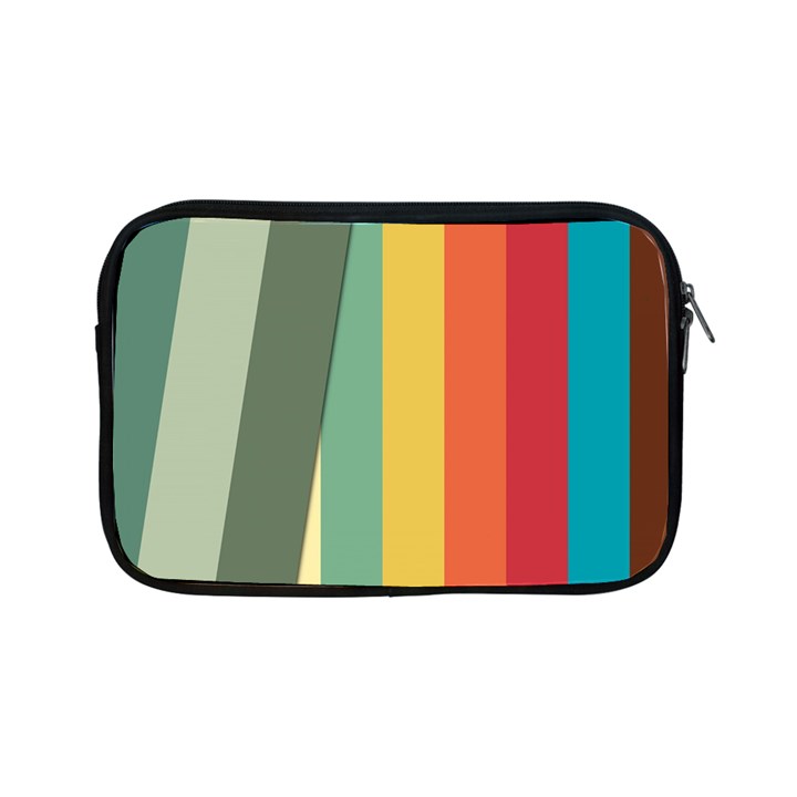 Texture Stripes Lines Color Bright Apple iPad Mini Zipper Cases