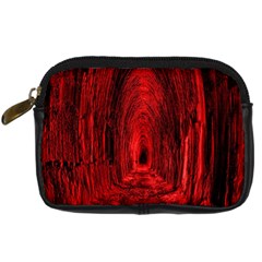 Tunnel Red Black Light Digital Camera Cases