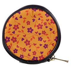 Floral Pattern Mini Makeup Bags by Valentinaart
