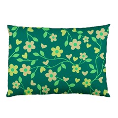 Floral Pattern Pillow Case by Valentinaart
