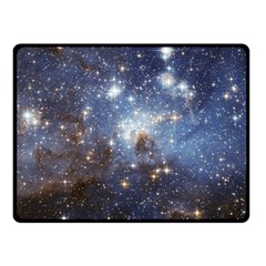 Large Magellanic Cloud Fleece Blanket (small) by SpaceShop